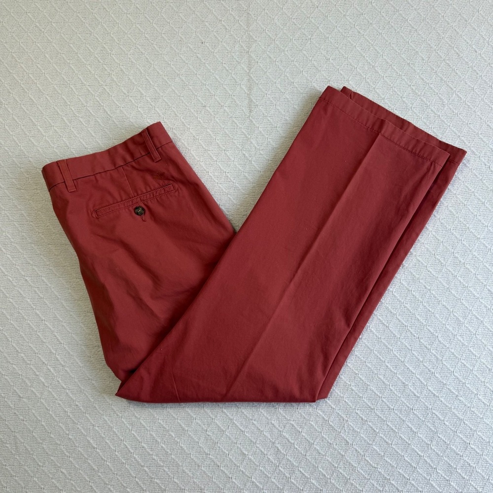 Dockers D3 Classic Fit Chinos Mens 36x30 Coral Salmon Pink Cotton Pants